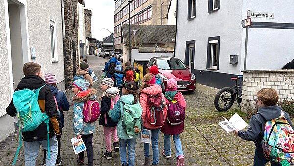 Mit Gott in Lahnstein unterwegs Mit Gott in Lahnstein unterwegs in der Hintermauergasse