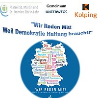 Straßenaktion für Demokratie und Vielfalt