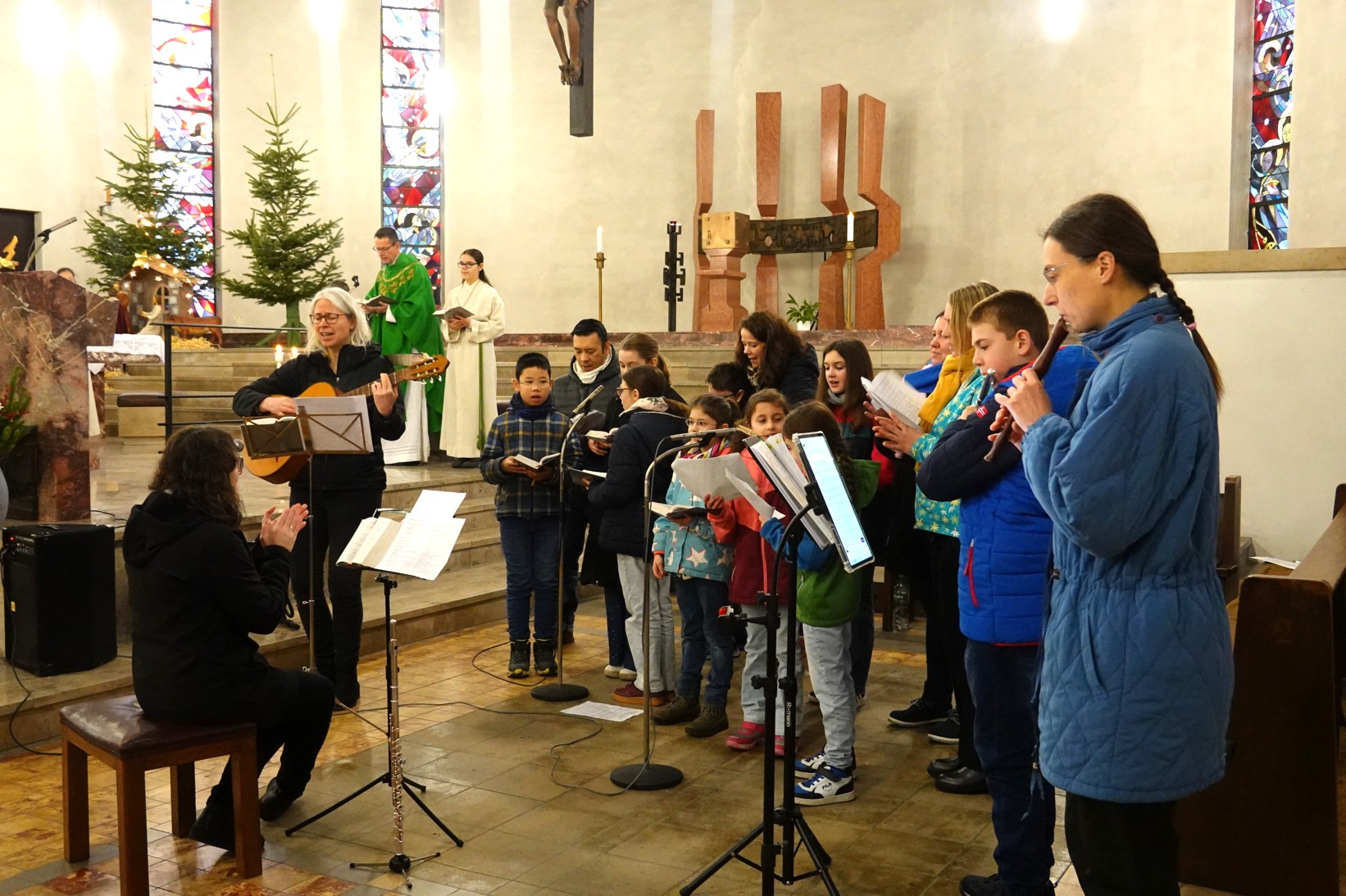 Ein Blick auf die Musikgruppe