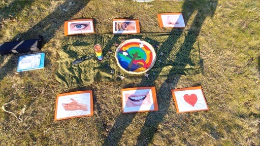 Aufgemalt: Spuren Gottes in der Natur zu finden